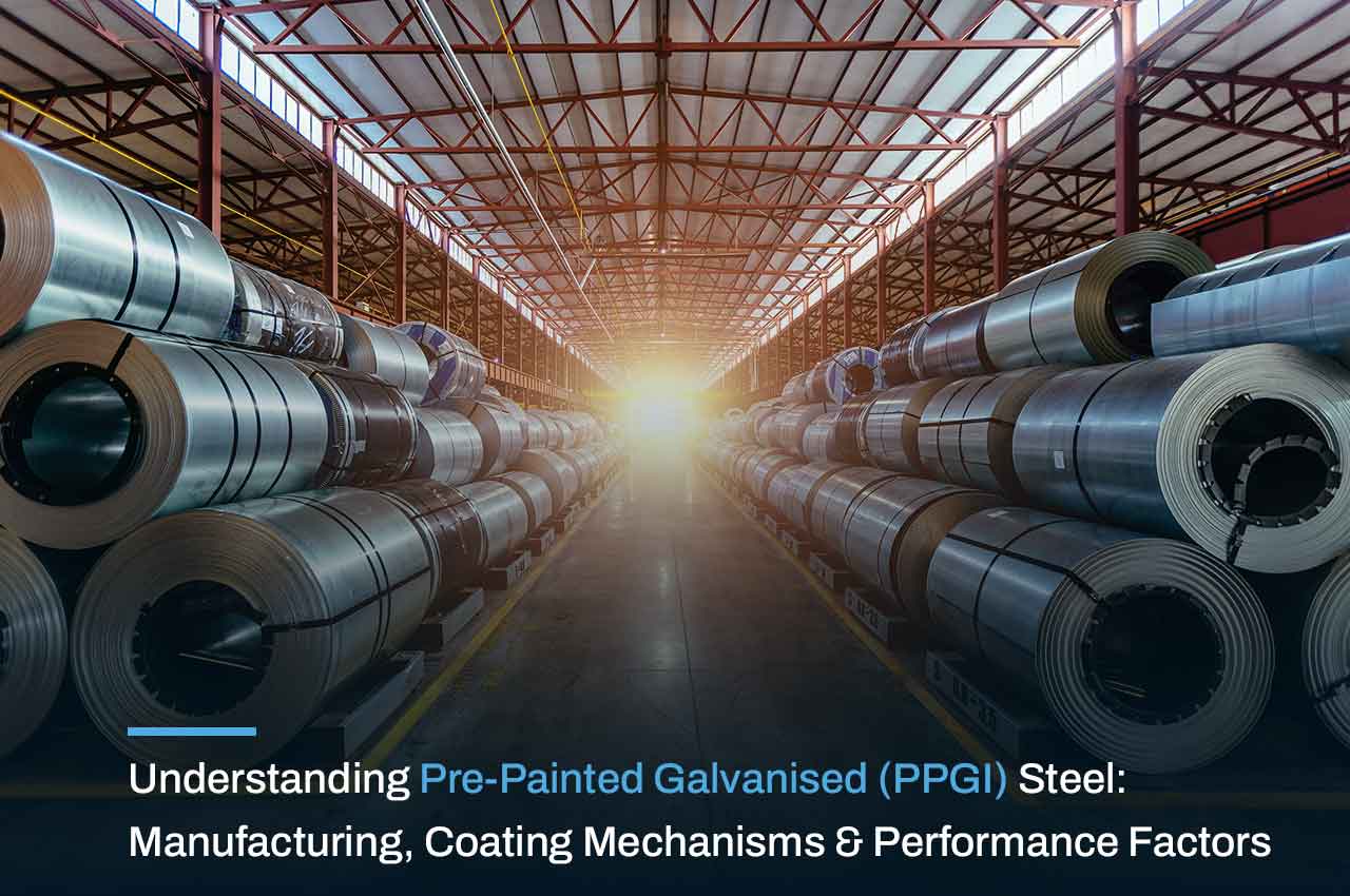 Understanding Pre-Painted Galvanised (PPGI) Steel: Manufacturing, Coating Mechanisms & Performance Factors